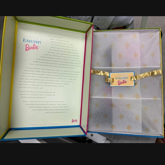BARBIE Rendezvous Masquerade Gala Ltd. Edition Doll MIB 1998 - Picture 4 of 4